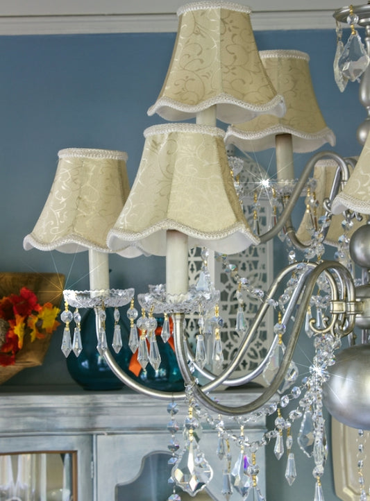 Bobeches - What are those bowl like things that you hang crystals from called?