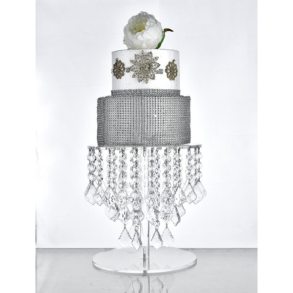 Chandelier cake stand for sale hotsell