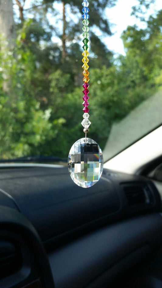 crystals for rear view mirror