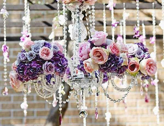 Giving Flowers with Crystals - the Ultimate Touch of Class!