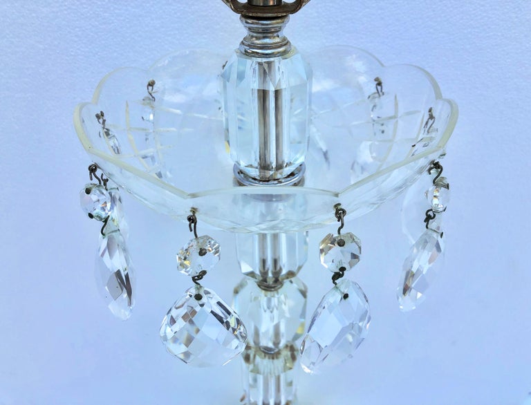 Clear Glass Bobeche Candle Ring – Chandelier Drip Cup & Candle Holder