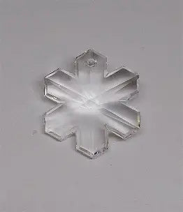 Crystal Snowflakes - AB, Blue & Clear