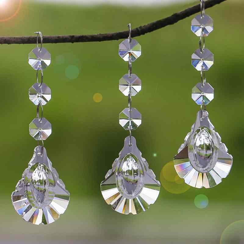 replacement crystal beads for chandelier