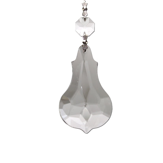 how to put crystals on a chandelier