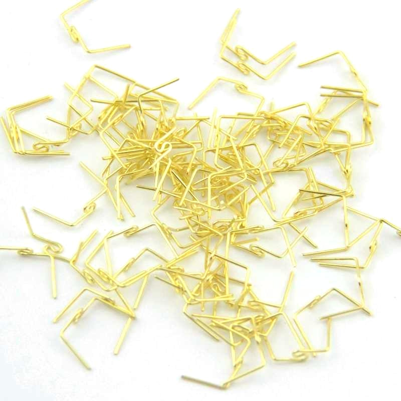 gold brass chandelier bow tie connectors